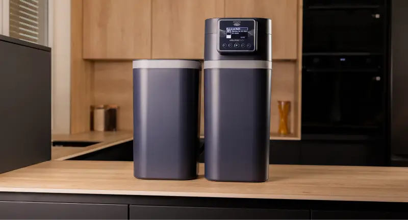 Adoucisseur d'eau compact et connecté DUO PLUS