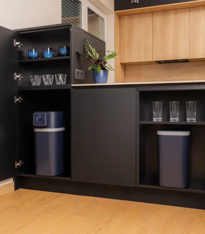 Adoucisseur d'eau compact DUO PLUS séparé