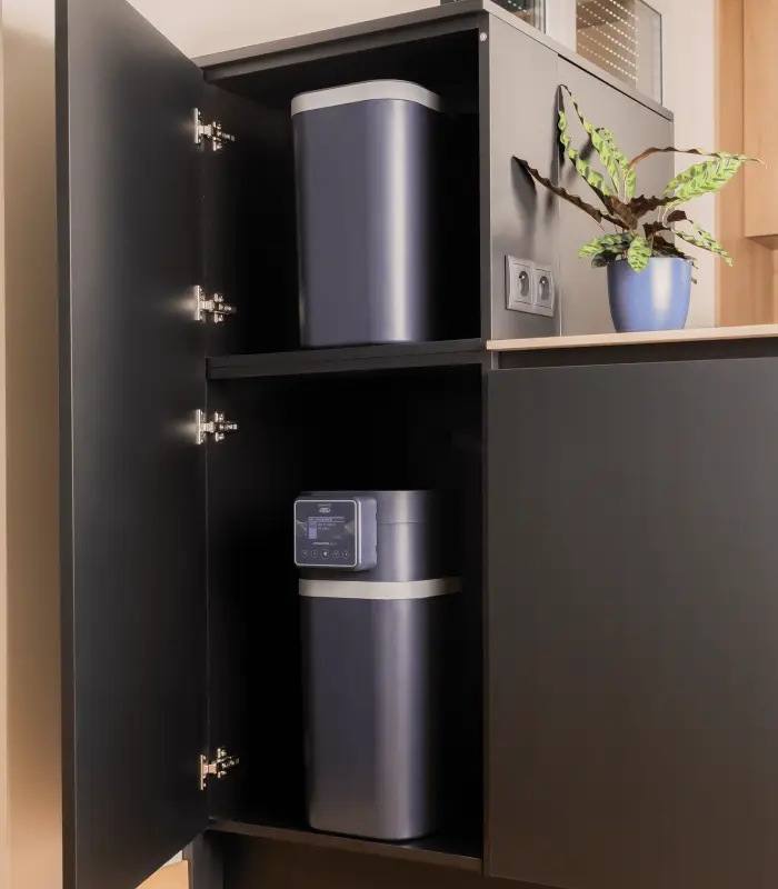 Adoucisseur d'eau compact DUO PLUS séparé