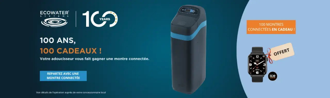 100 ans, 100 montres connectées offertes !