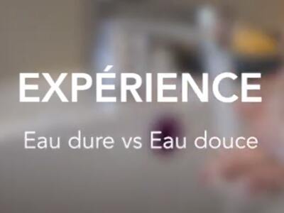 Eau dure vs Eau douce - L'expérience du lavage de main