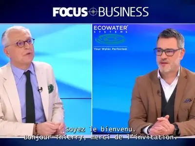 EcoWater Systems - Interview de Damien Girardon sur Figaro Business